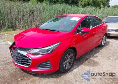 2019 Chevrolet Cruze Lt из США, поврежденный, VIN 1G1BE5SM1K7115572